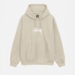 stussy cream hoodie