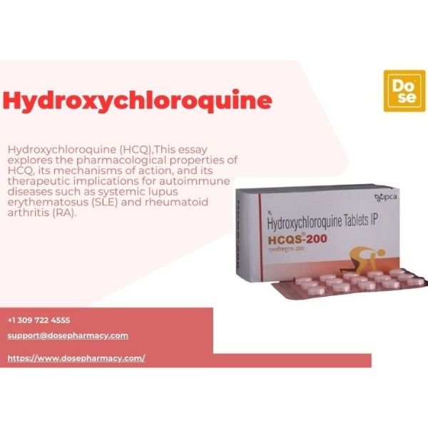 HCQS 200mg: An Essential Drug for Autoimmune Disease Control