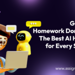 Get Homework Fast: AI Helpers for Subject