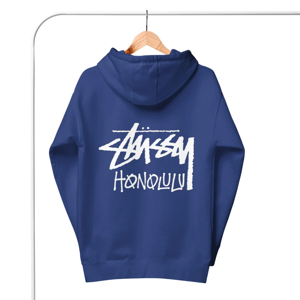 Unisex white Stussy Honolulu Hoodie