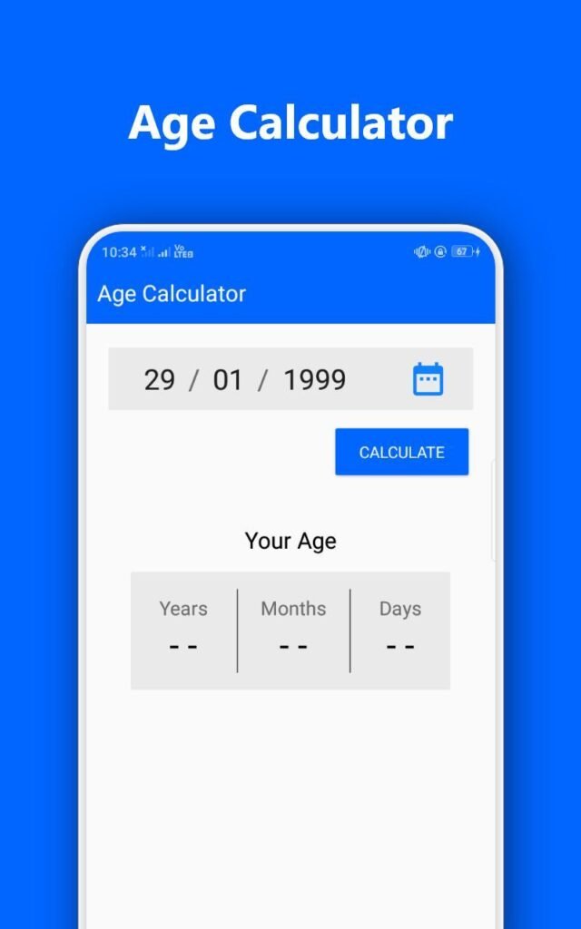 Age Calculator | Calculate Your Age Online