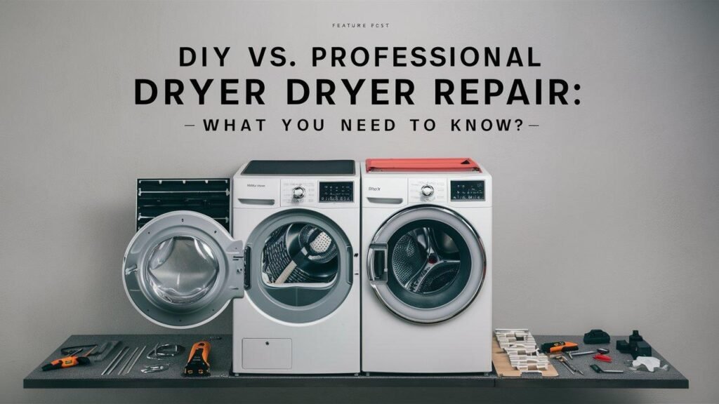 DIY Vs. Professional Dryer Repair_ What You Need To Know