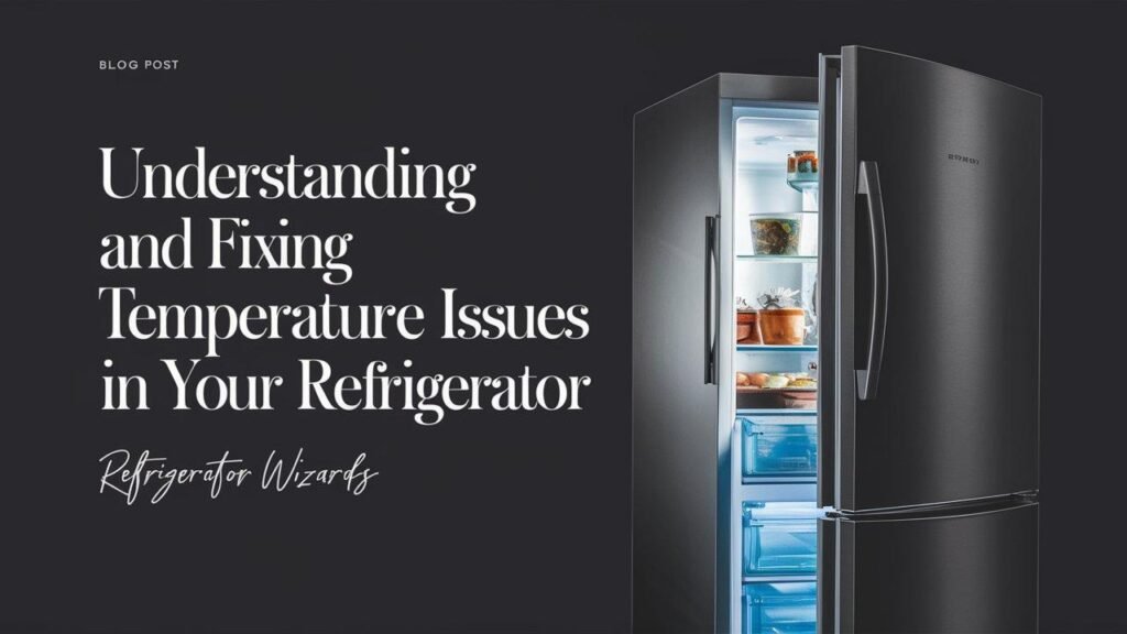 Understanding and Fixing Temperature Issues in Your Refrigerator