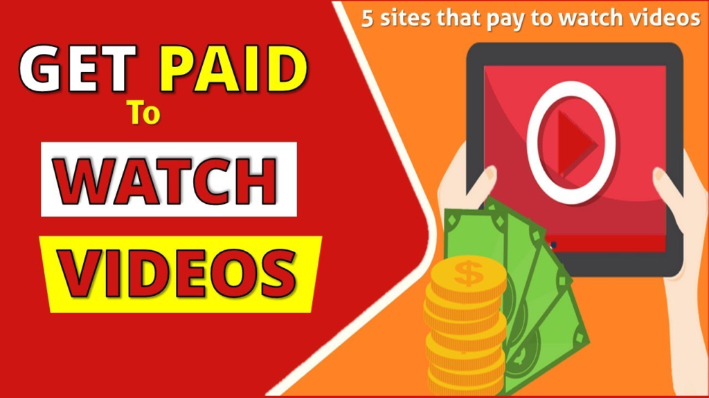 get paid to watch videos