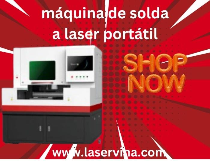 máquina de solda a laser portátil